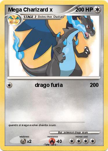 Pokemon Mega Charizard x