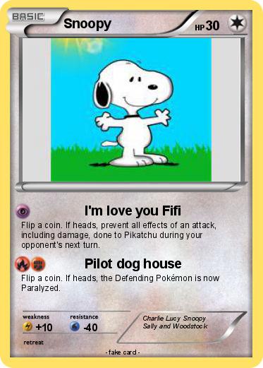 Pokemon Snoopy