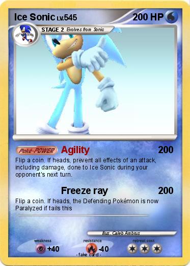 Pokemon Ice Sonic