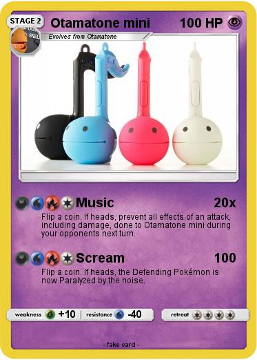 Pokemon Otamatone mini