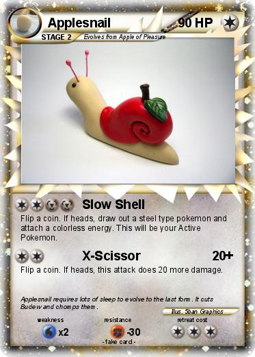Pokemon Applesnail