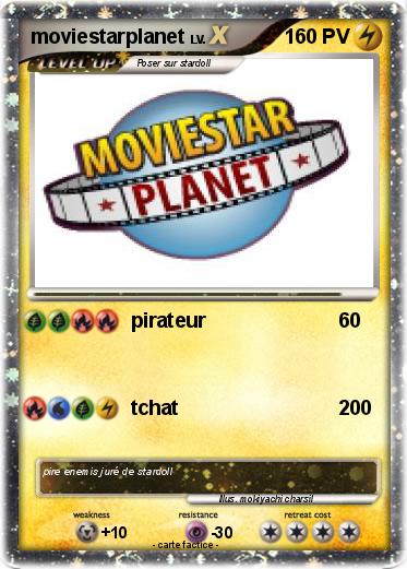 Pokemon moviestarplanet