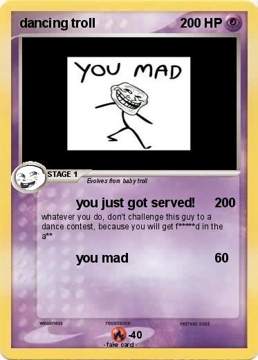 Pokemon dancing troll