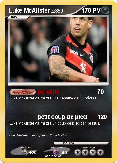 Pokemon Luke McAlister