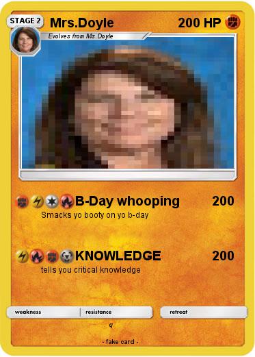 Pokemon Mrs.Doyle