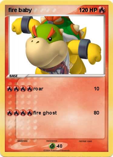 Pokemon fire baby