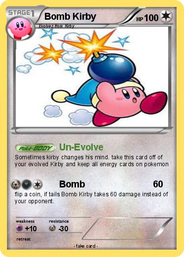 Pokemon Bomb Kirby