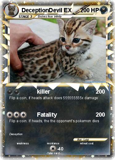 Pokemon DeceptionDevil EX