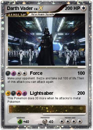 Pokemon Darth Vader