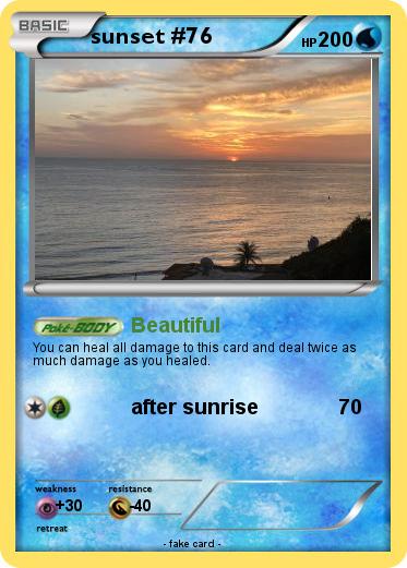 Pokemon sunset #76