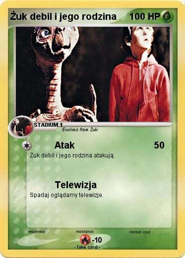 Pokemon Żuk debil i jego rodzina