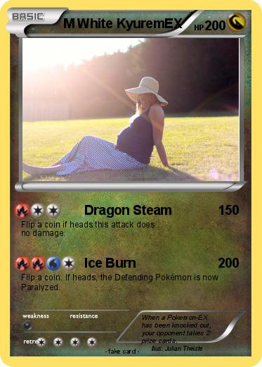 Pokemon M White KyuremEX