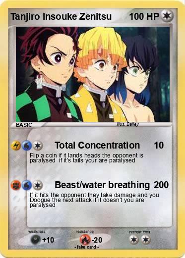 Pokemon Tanjiro Insouke Zenitsu