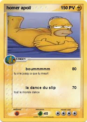 Pokemon homer apoil