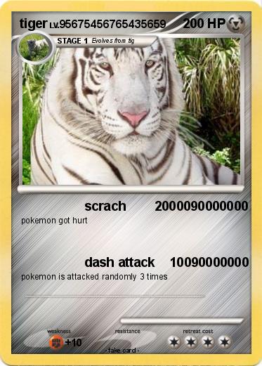 Pokemon tiger