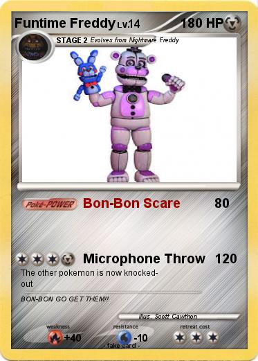 Pokemon Funtime Freddy