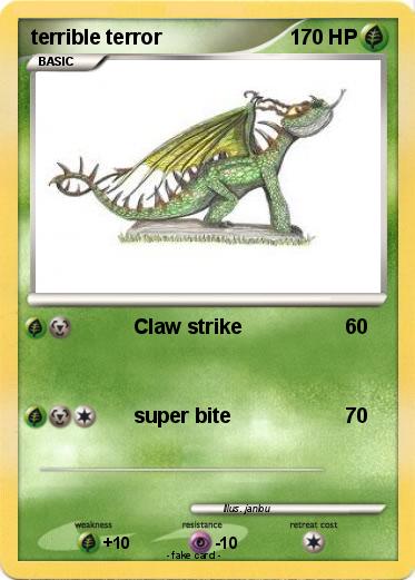 Pokemon terrible terror