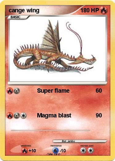 Pokemon cange wing