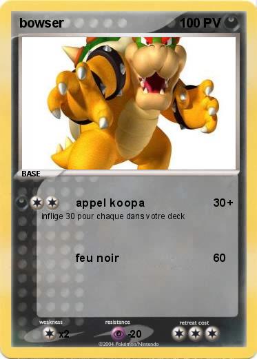 Pokemon bowser