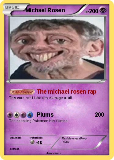 Pokemon Michael Rosen