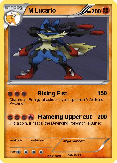 Pokemon M Lucario