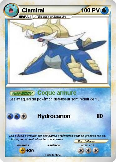 Pokemon Clamiral