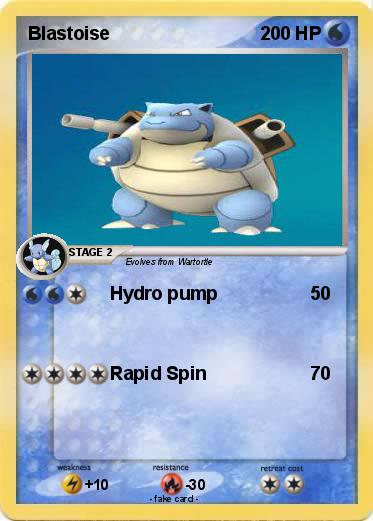 Pokemon Blastoise