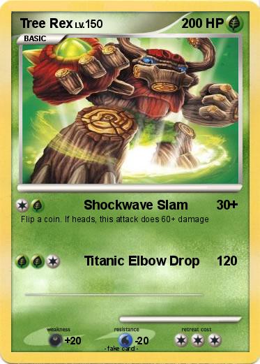 Pokemon Tree Rex