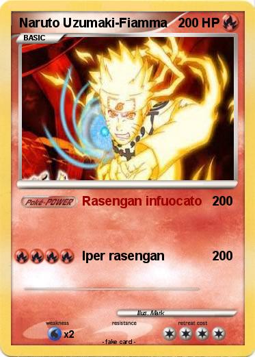 Pokemon Naruto Uzumaki-Fiamma