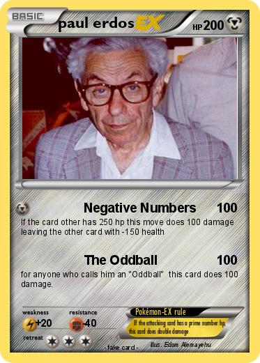 Pokemon paul erdos