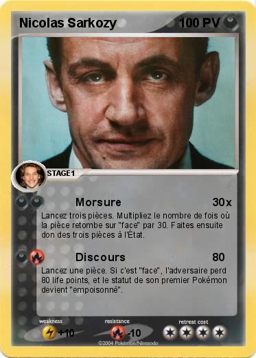 Pokemon Nicolas Sarkozy