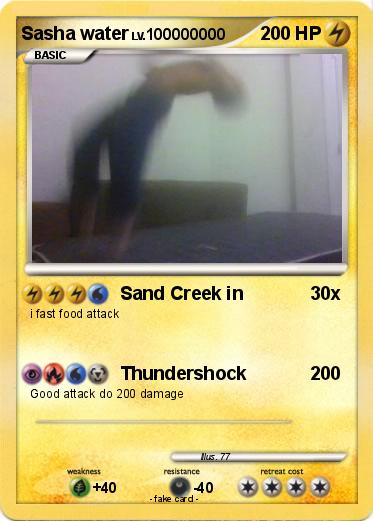 Pokemon Sasha water