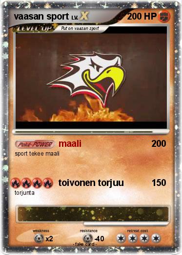 Pokemon vaasan sport