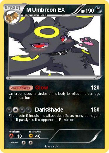 Pokemon M Umbreon EX