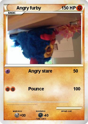 Pokemon Angry furby