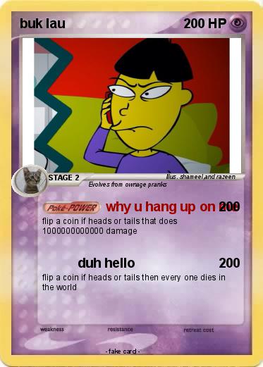 Pokemon buk lau