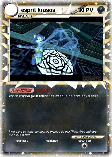 Pokemon esprit krasoa