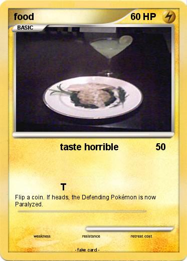Pokemon food