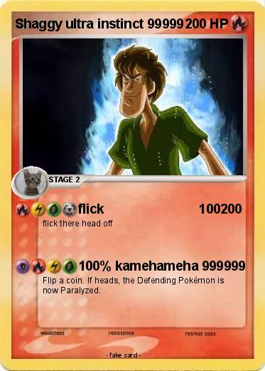 Pokemon Shaggy ultra instinct 99999