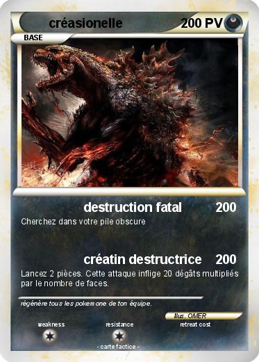 Pokemon créasionelle
