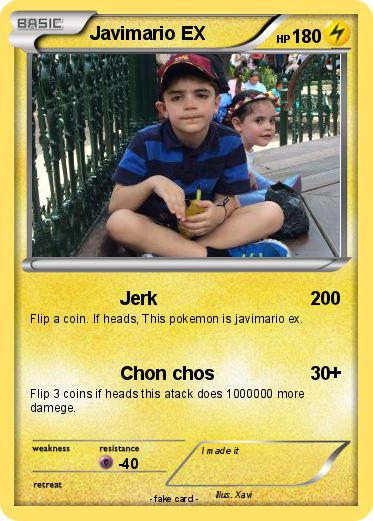 Pokemon Javimario EX