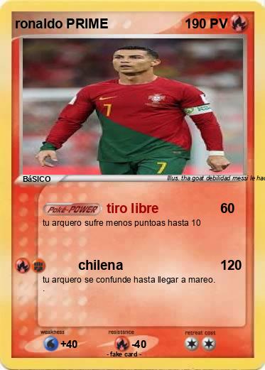 Pokemon ronaldo PRIME