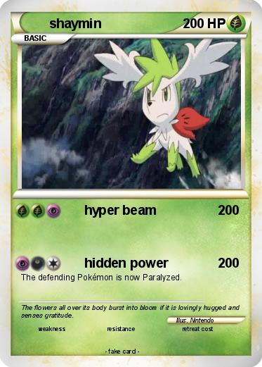 Pokemon shaymin