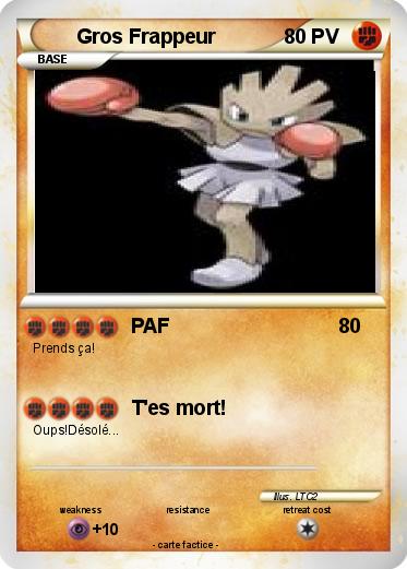 Pokemon Gros Frappeur