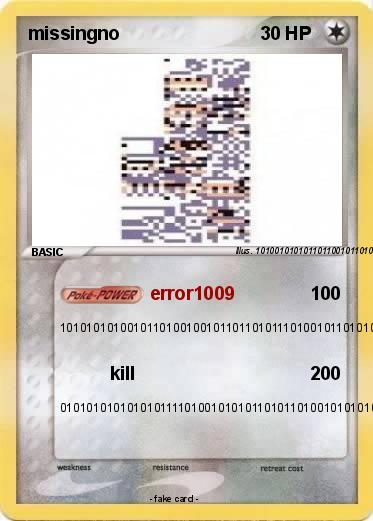 Pokemon missingno