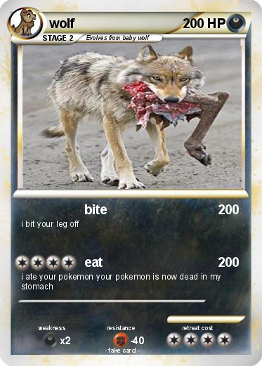 Pokemon wolf
