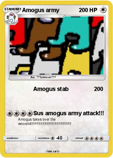 Pokemon Amogus army