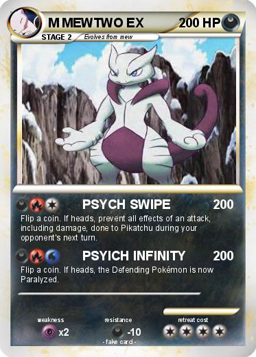 Pokemon M MEWTWO EX