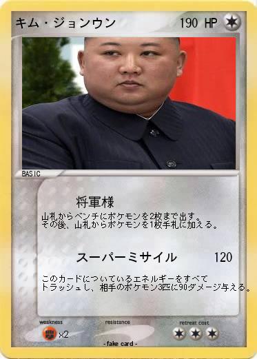 Pokemon キム・ジョンウン