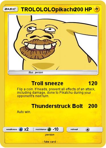 Pokemon TROLOLOLOpikachu